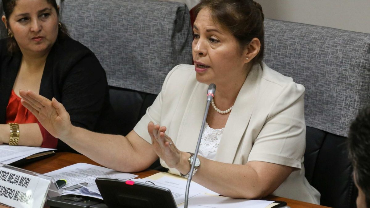 Candidata Beatriz Mejía minimiza la violencia sexual