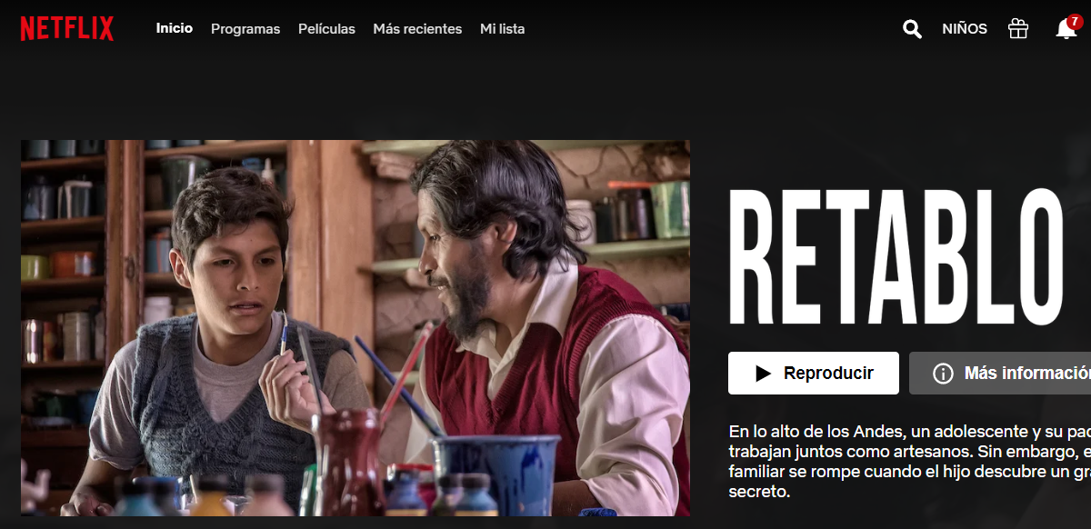 “Retablo” se estrena hoy en Netflix
