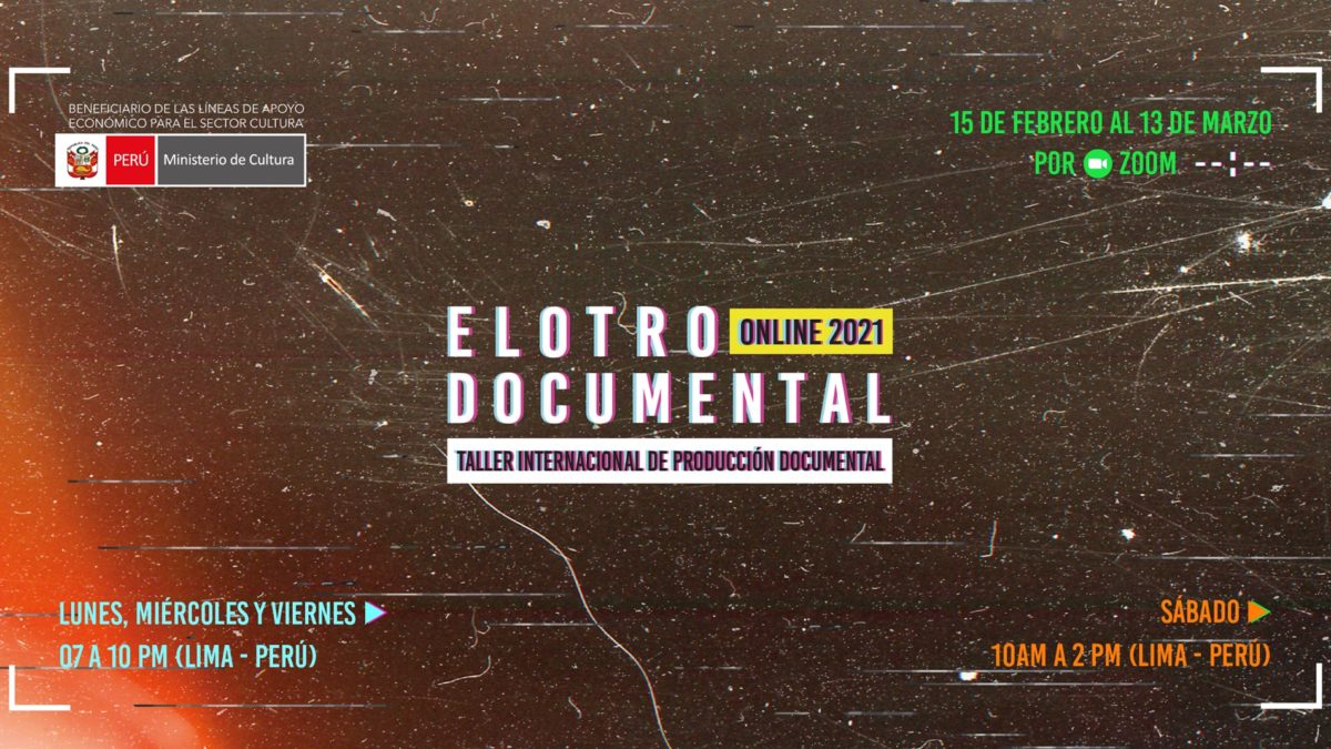 Docuperú realizará taller internacional “El Otro Documental” 2021