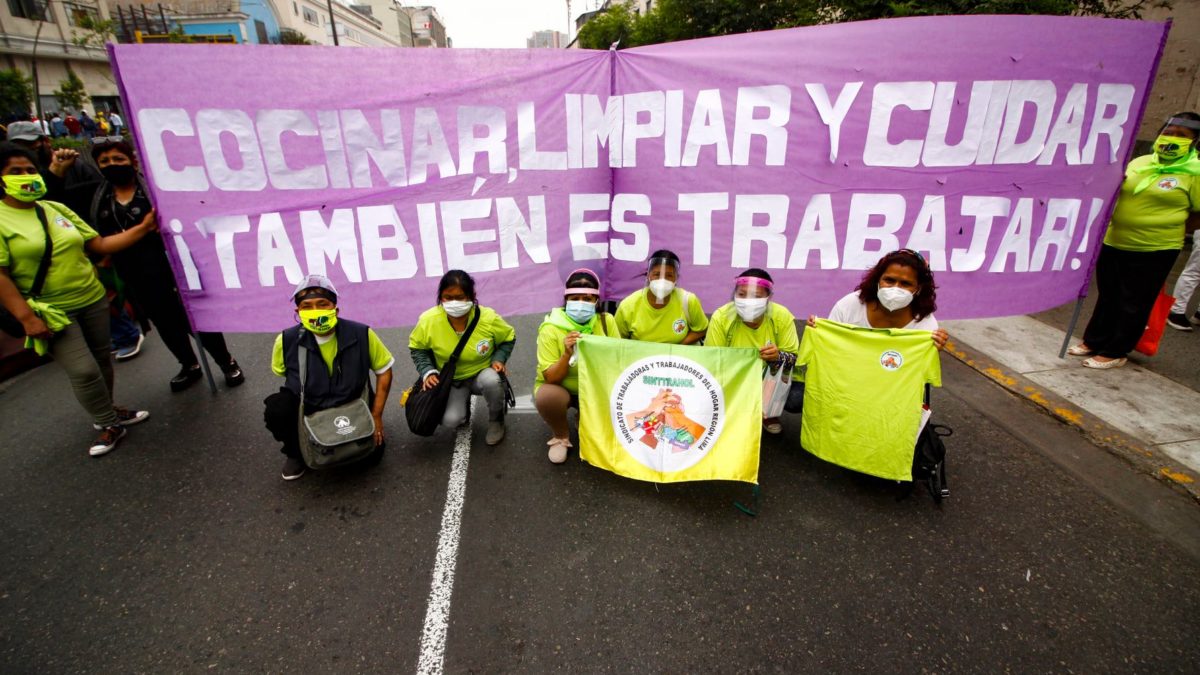 Sindicato de Trabajadoras del Hogar lanza encuesta nacional para conocer situación laboral