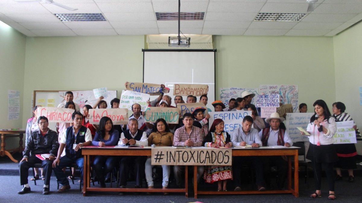 Metales tóxicos: organizaciones afectadas se reúnen en Lima para exigir atención de salud