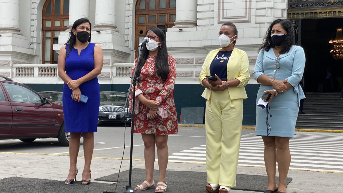 Congresistas forman Bloque por la Defensa del Enfoque de Igualdad y de Género