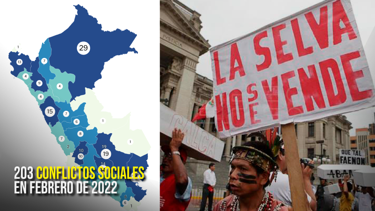 <strong>El 85 % de conflictos socioambientales involucra a empresas mineras o de hidrocarburos</strong>