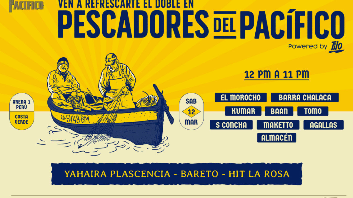 ‘Pescadores del Pacífico’, el festival gastronómico que apoya a pescadores artesanales de Chorrillos