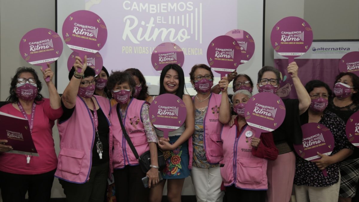 Wendy Sulca y mujeres de Lima Norte y Sur se unen en campaña “Cambiemos el Ritmo”