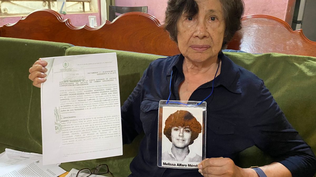 CIDH: Familiares de Melissa Alfaro presentan  petición al Estado peruano por excesiva demora