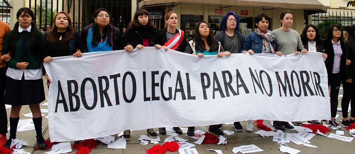 #28S Mujeres marcharán para despenalizar el aborto en el Perú