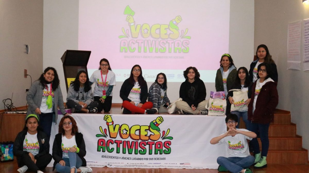 Adolescentes activistas se pronuncian en defensa de sus derechos: “Exigimos una sociedad que nos reconozca como ciudadanas y que nos escuche”