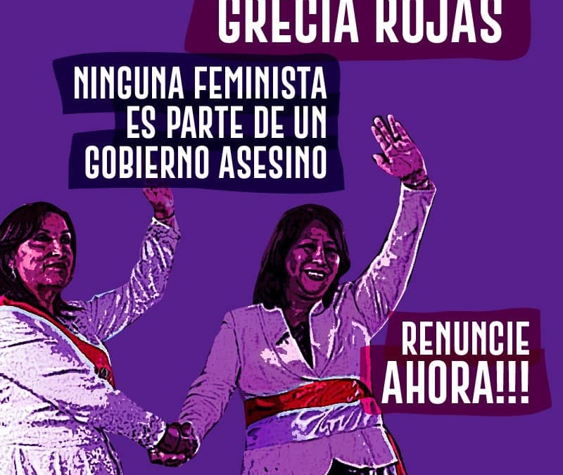 Feministas le exigen a Dina Boluarte que no use la lucha de las mujeres para victimizarse