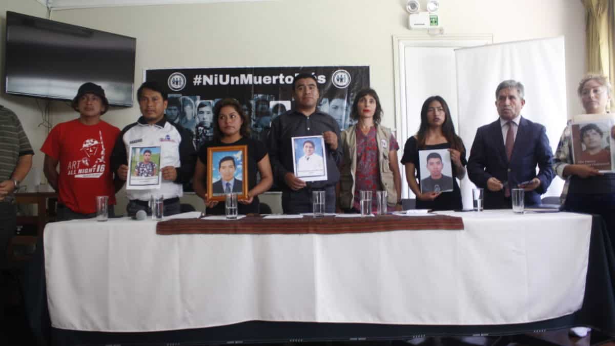 Familiares de víctimas de masacres exigen a Fiscalía de la Nación investigar y reforzar Fiscalías de DDHH