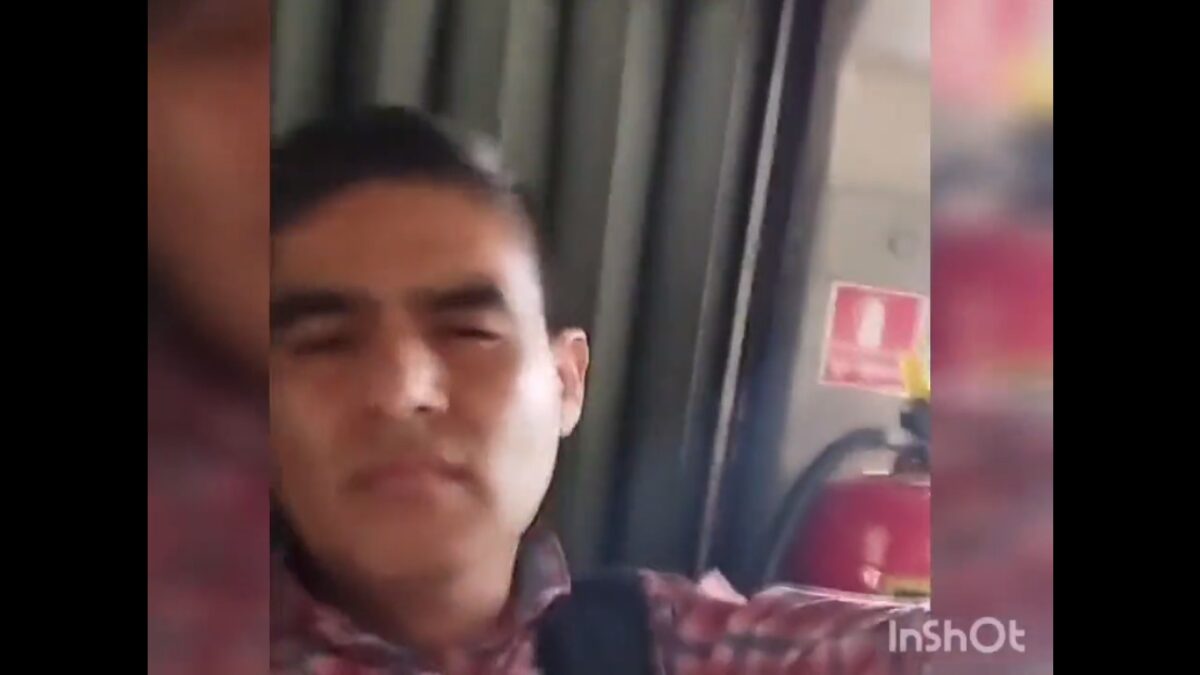 Hombre realizaba tocamientos indebidos en un bus del Metropolitano