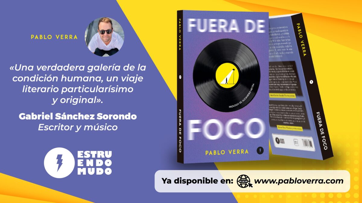 FIL 2023: se presentará el libro “Fuera de foco” del escritor argentino Pablo Verra