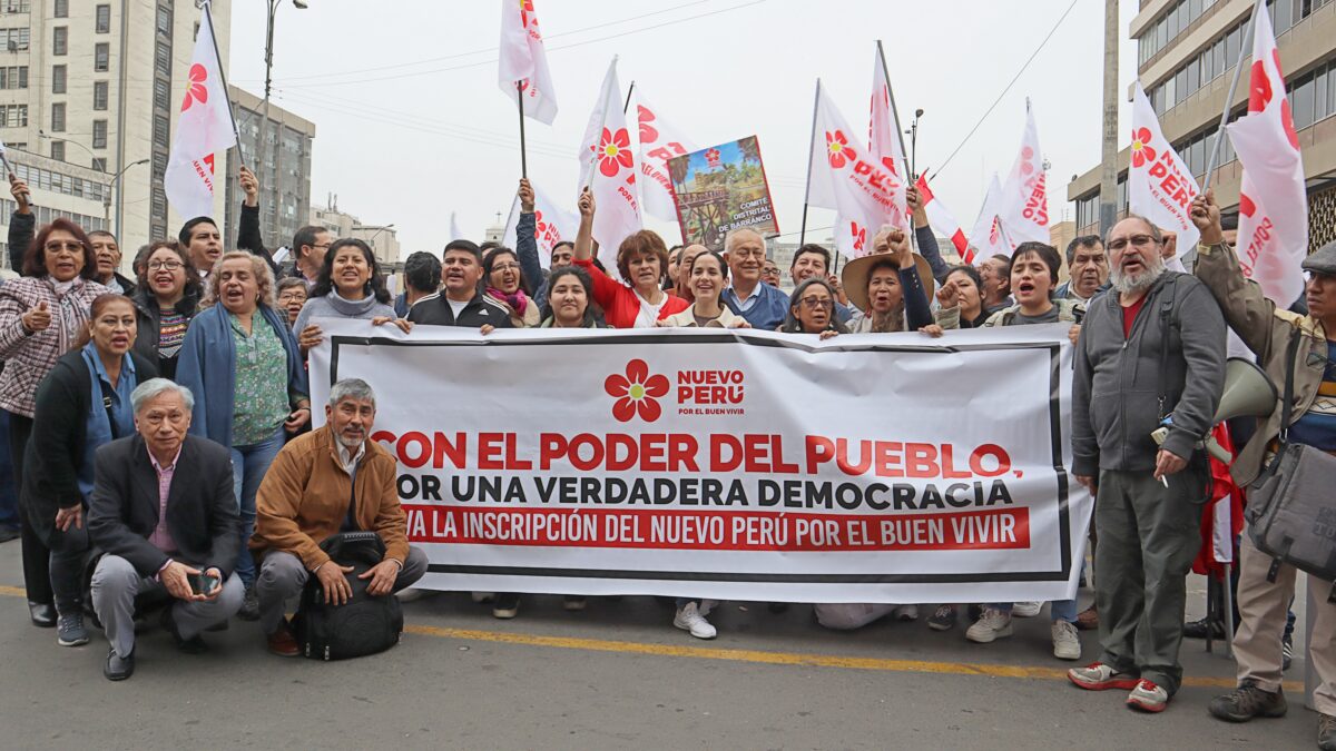Nuevo Perú presentó expediente para su inscripción legal en el JNE
