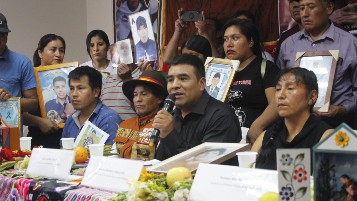 Familiares de víctimas en las protestas 2022-23 presentan la “Organización Nacional de Mártires y Víctimas”