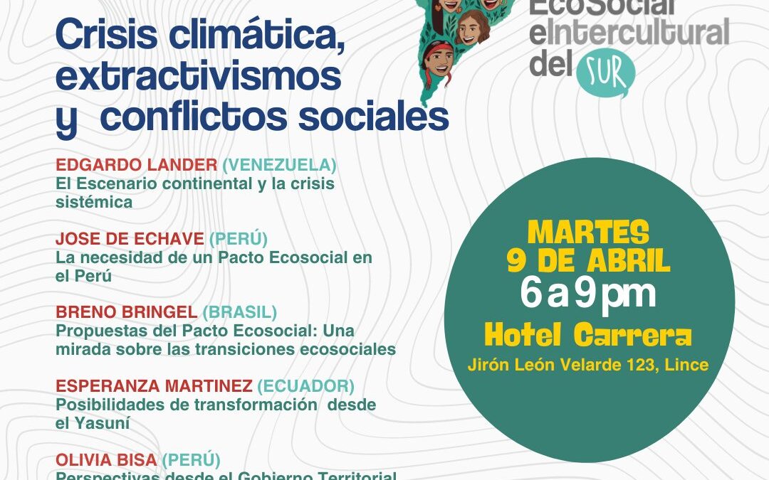 Lima y Cusco son sedes de la Asamblea Anual del Pacto Ecosocial e Intercultural del Sur