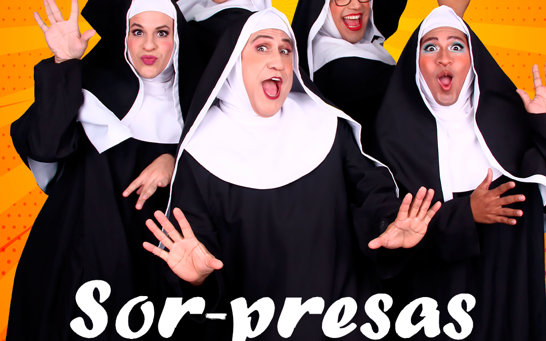 “Sor-presas”, una delirante y nada santa comedia musical con Ricardo Bonilla