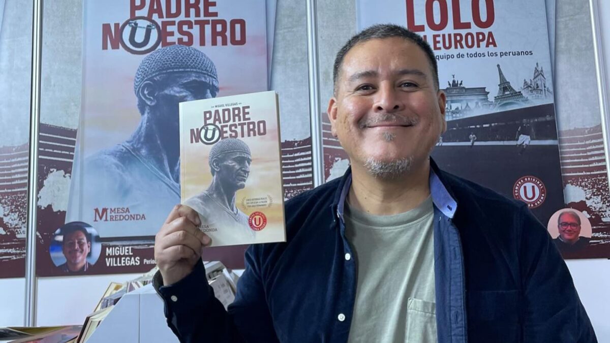 El periodista Miguel Villegas presenta “Padre Nuestro” en la FIL Lima 2024