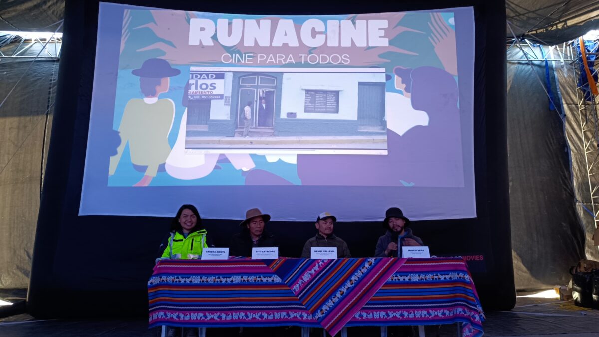 Festival Runa Cine deslumbró a más de dos mil espectadores en las alturas