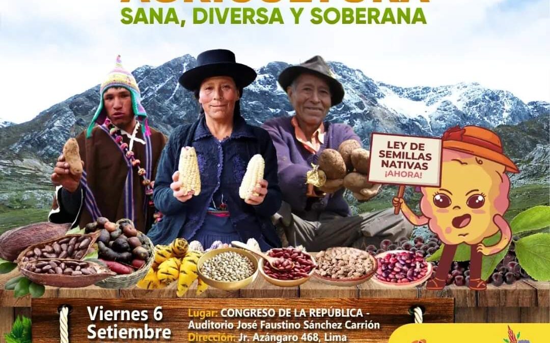 Gremios agrarios presentarán propuesta legislativa en defensa de las semillas nativas y la agricultura familiar en el Congreso