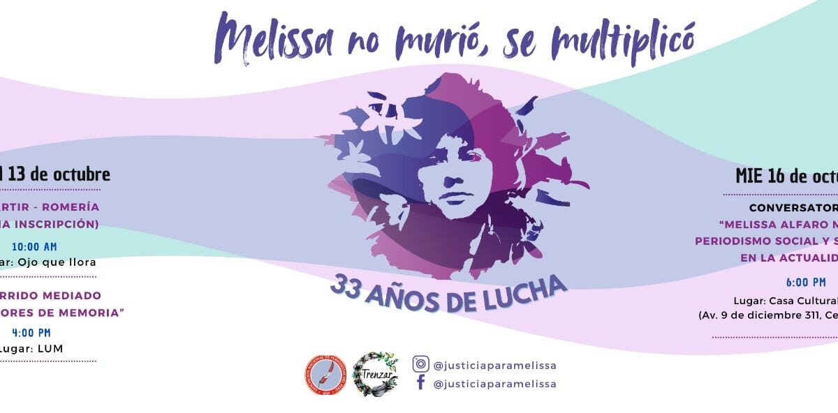 Melissa Alfaro Méndez: 33 años de lucha por justicia en peligro