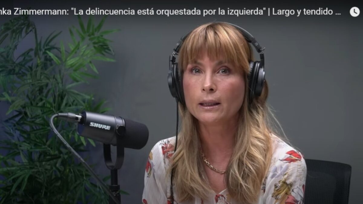 Olenka Zimmermann lanza insultos a la comunidad LGTBIQ+