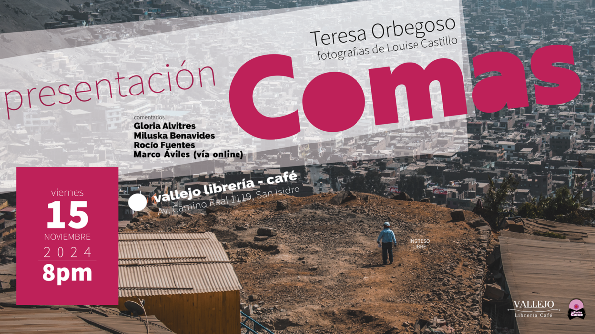 Madrépora Editorial presenta el poemario “Comas” de Teresa Orbegoso