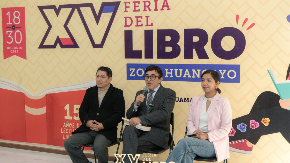 La XV FELIZH Huancayo será invadida con libros, cultura y alegría desde el 18 de junio