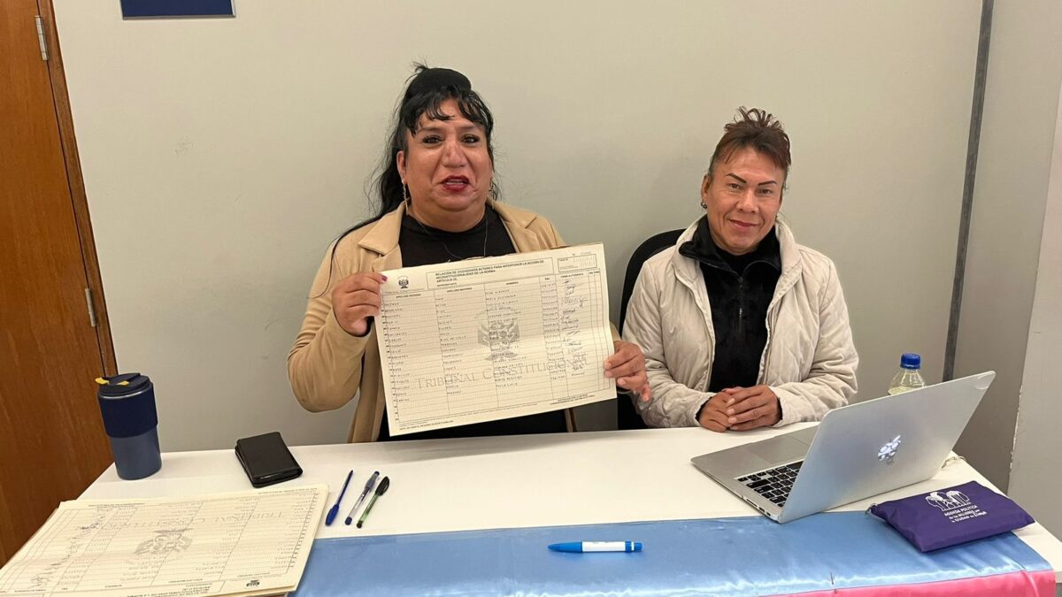 “Firma Para Entrar”: lanzan campaña de recolección de firmas para frenar Ley que discrimina a personas trans