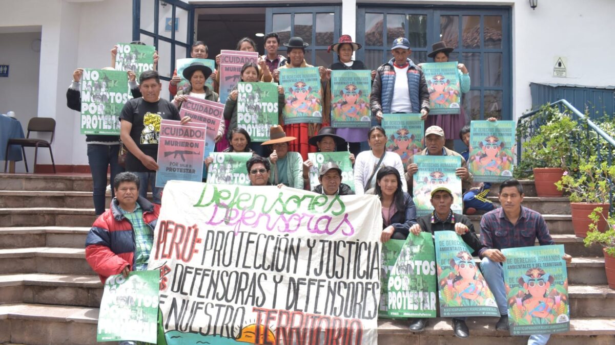 Defensores ambientales del Perú se reúnen en Lima para exigir protección
