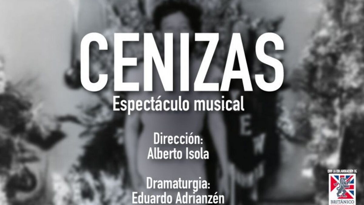 «Cenizas», un espectáculo musical que mezcla teatro, bolero y memoria 