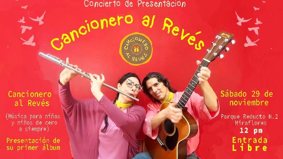 Presentan álbum «Cancionero al Revés» de Claudia La Hoz y Francisco Chirinos