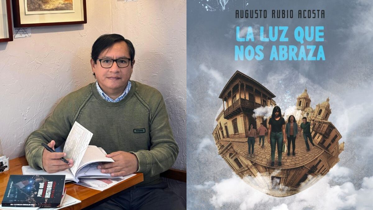 Escritor chimbotano Augusto Rubio Acosta presentó su novela «La luz que nos abraza»