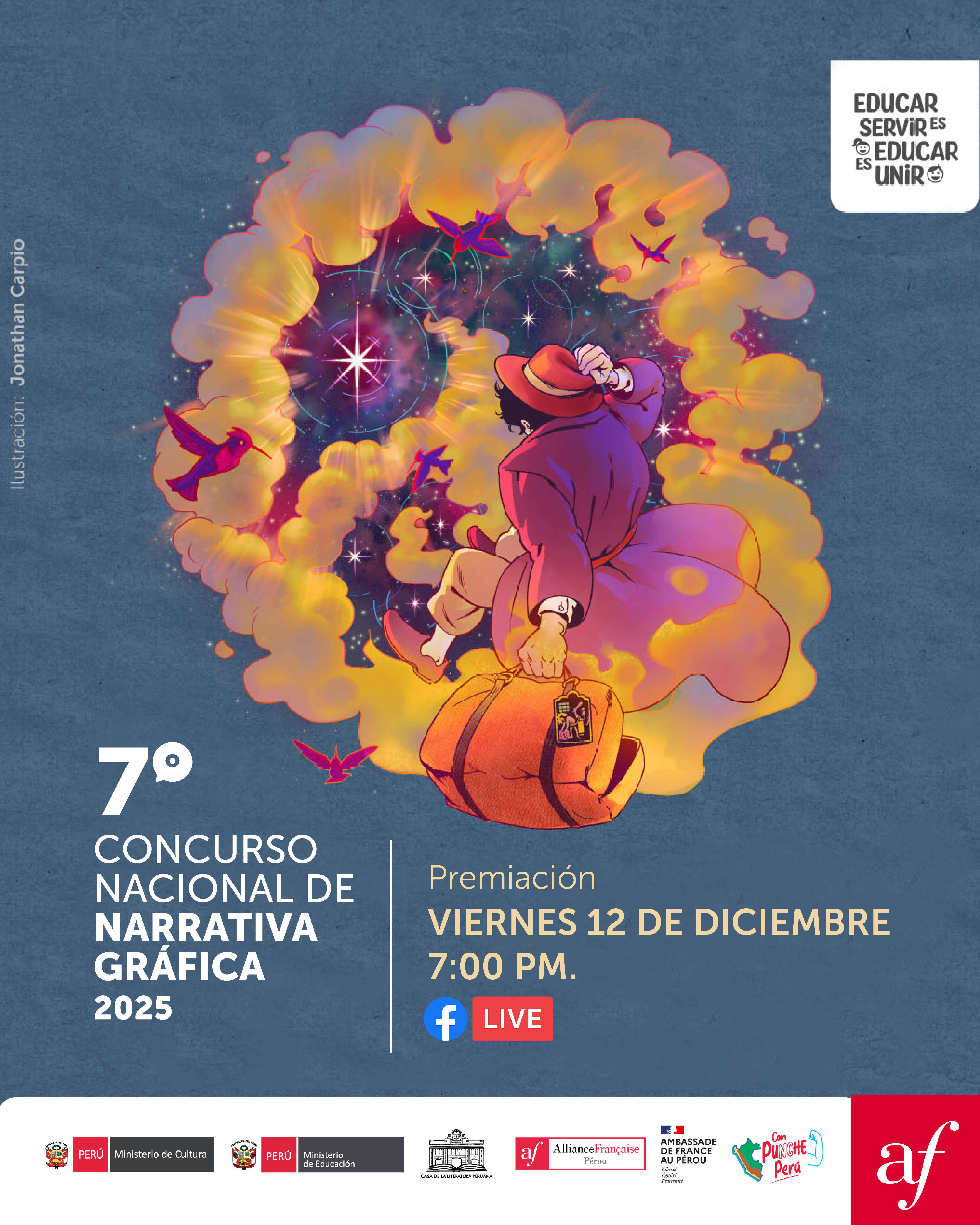 Se realizará la premiación del 7° Concurso Nacional de Narrativa Gráfica