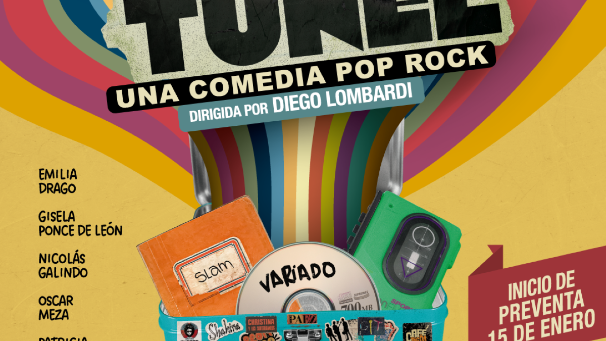 Llega «El túnel», comedia musical pop-rock creada por Joanna y Diego Lombardi