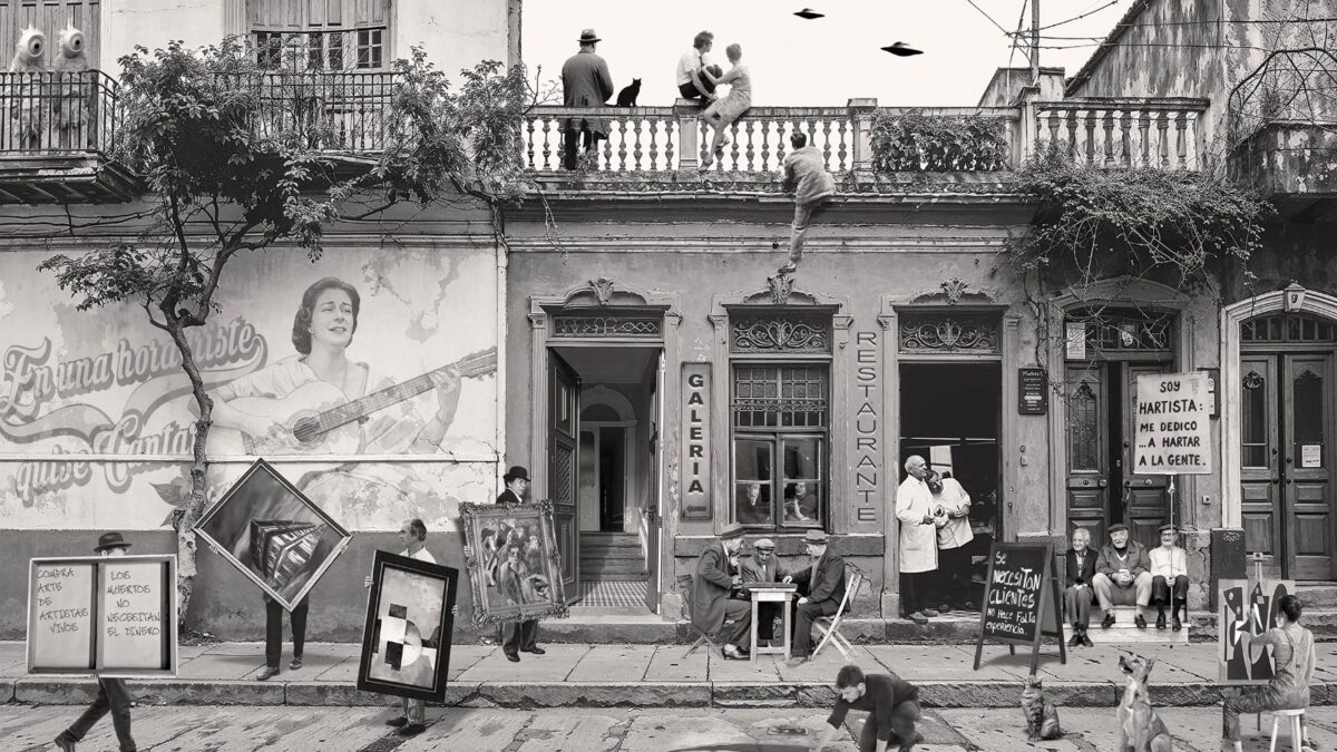 Artista español Xabi Gracia presenta «Habitat’s» en la Galería La Rebelde