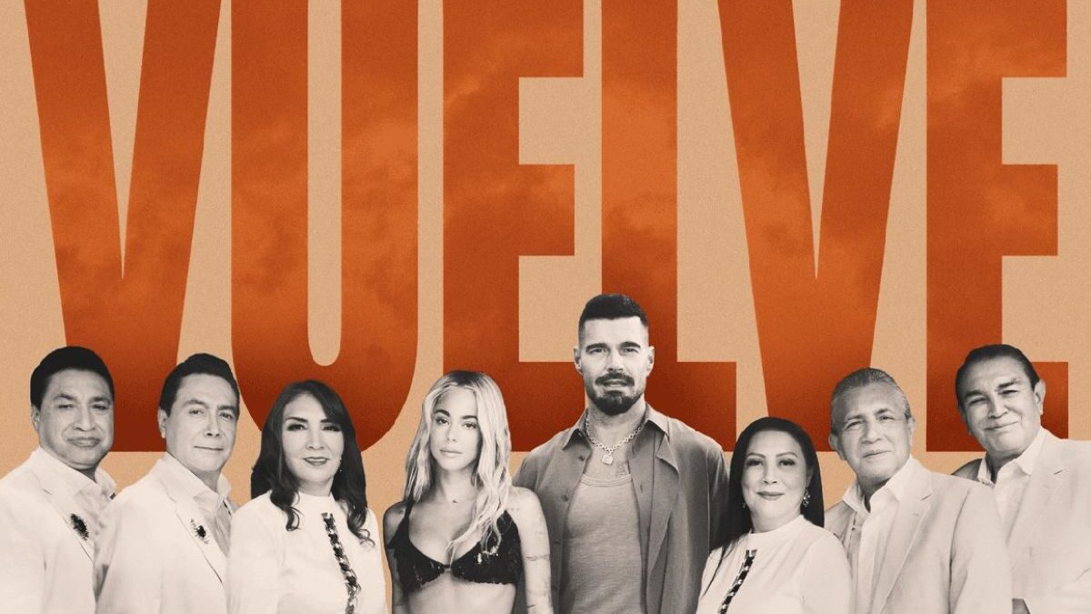 «Vuelve» se renueva en una colaboración entre Ricky Martin, Los Ángeles Azules y Tini