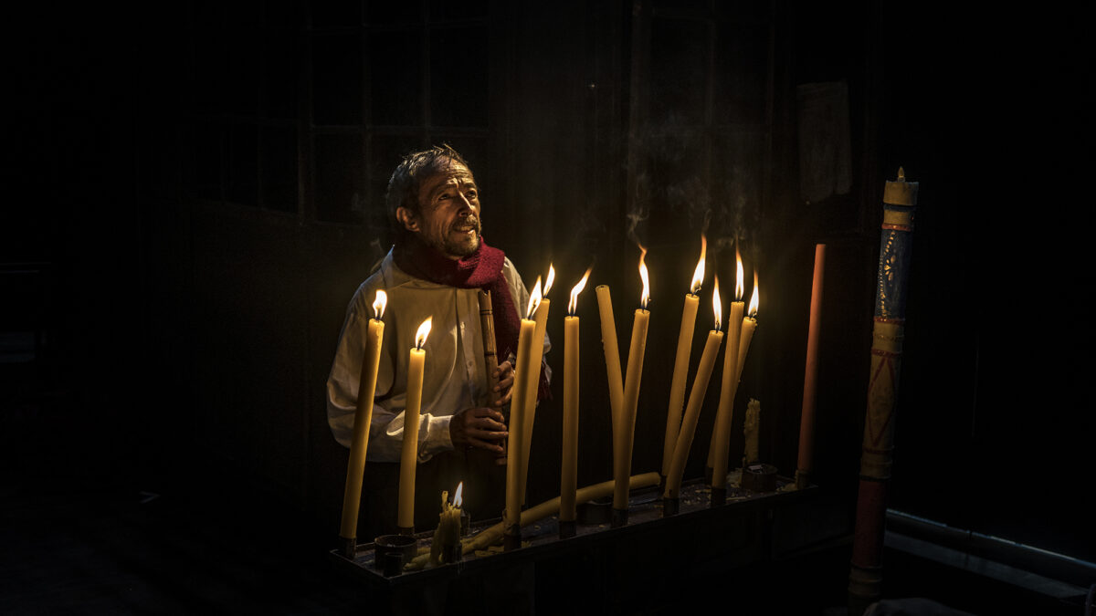 «Santiago», creación colectiva de Yuyachkani y Peter Elmore, en el Gran Teatro Nacional