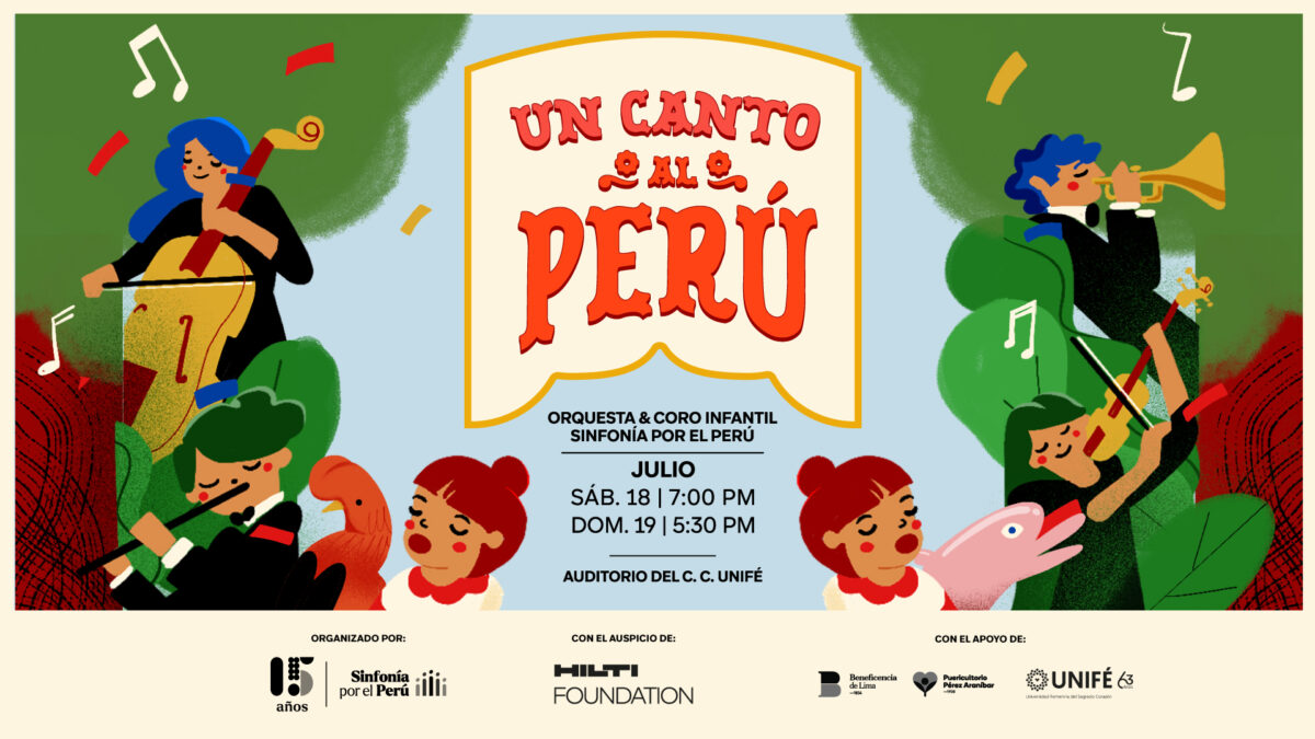 “Un canto al Perú”: concierto de fiestas patrias de Sinfonía por el Perú