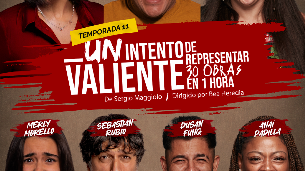 ¡Vuelve la adrenalina de “Un intento valiente” al escenario!