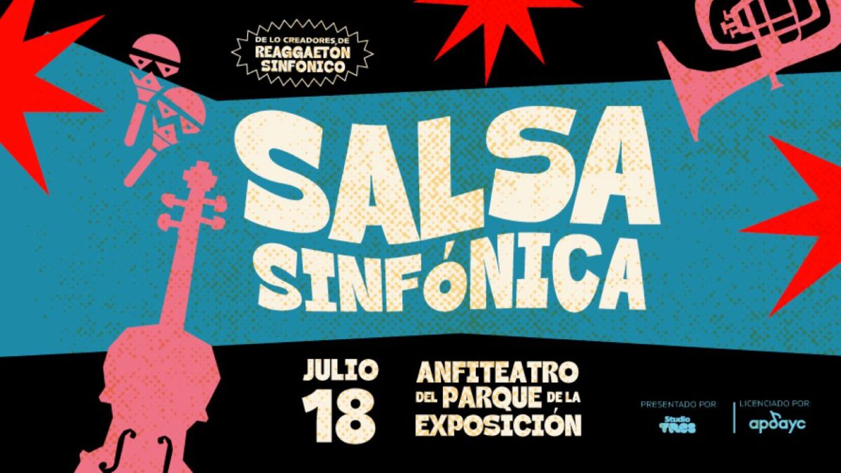 La salsa en clave sinfónica llega al Anfiteatro del Parque de la Exposición