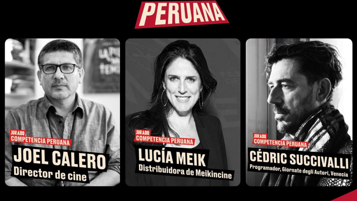 Joel Calero, Cédric Succivalli y Lucía Mieck integran el jurado de la Competencia Peruana