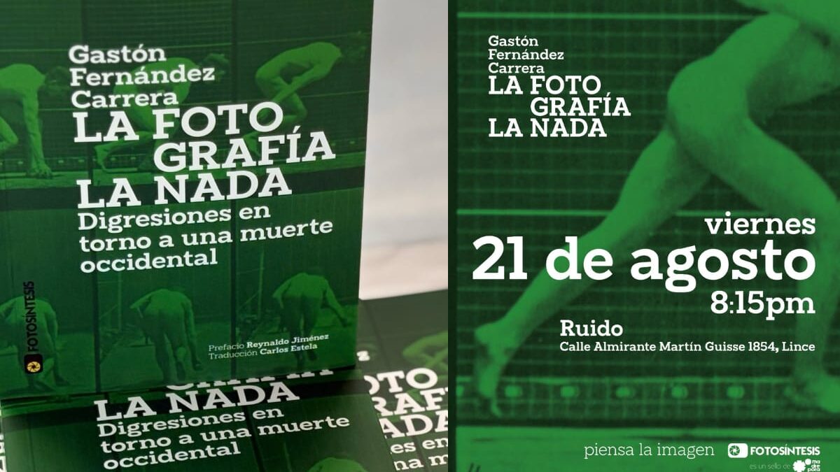 Madrépora Editorial rescata y publica por primera vez en castellano «La Fotografía. La Nada.» de Gastón Fernández Carrera