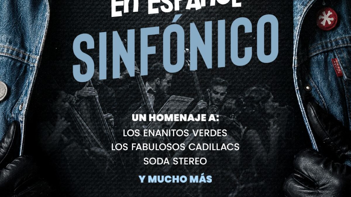 Rock en Español Sinfónico llevará los grandes himnos de los 80 y 90 a una nueva dimensión