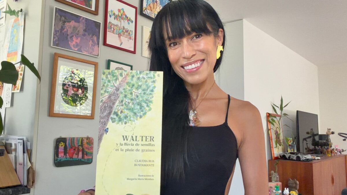 Se relanza el cuento ilustrado bilingüe «Walter y la lluvia de semillas» de Claudia Rua Bustamante